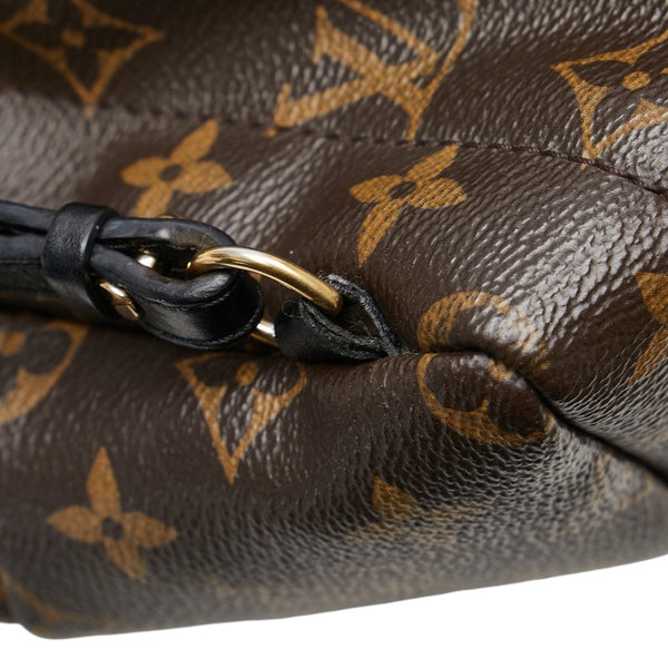 ルイ ヴィトン モノグラム パームスプリングス ミニ リュック バックパック M44873 ブラウン PVC レザー レディース LOUIS VUITTON 【中古】