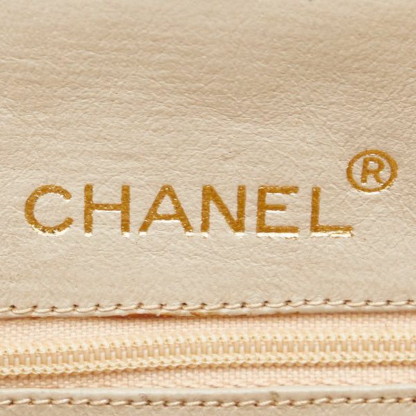 シャネル がま口 ココマーク 斜め掛け チェーン ショルダーバッグ ピンク ラムスキン レディース CHANEL 【中古】