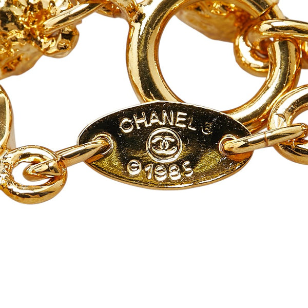 シャネル ココマーク ボールチェーン ブレスレット ゴールド メッキ レディース CHANEL 【中古】