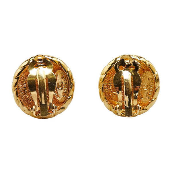 シャネル ココマーク イヤリング ゴールド メッキ レディース CHANEL 【中古】