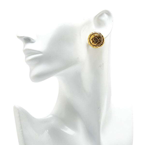 シャネル ココマーク イヤリング ゴールド メッキ レディース CHANEL 【中古】