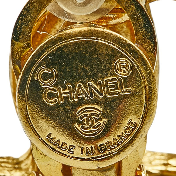 シャネル ココマーク イヤリング ゴールド メッキ レディース CHANEL 【中古】
