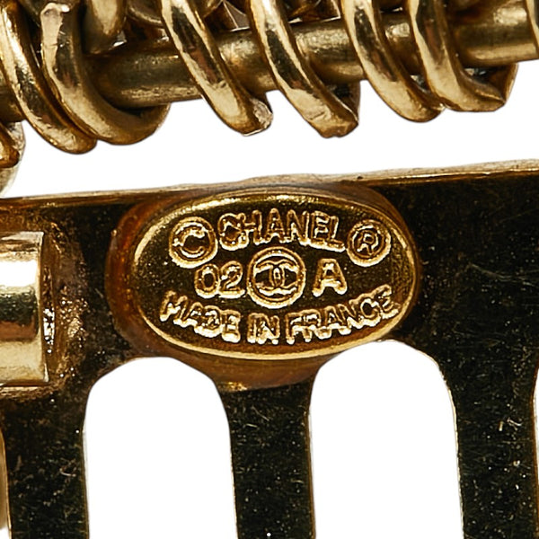 シャネル ココマーク チェーン 髪飾り・かんざし ゴールド メッキ レディース CHANEL 【中古】