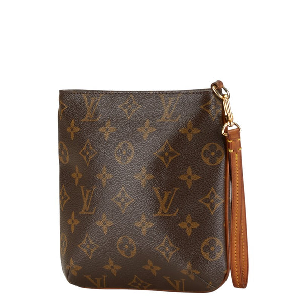 ルイ ヴィトン モノグラム パルティシオン アクセサリーポーチ M51901 ブラウン PVC レザー レディース LOUIS VUITTON 【中古】