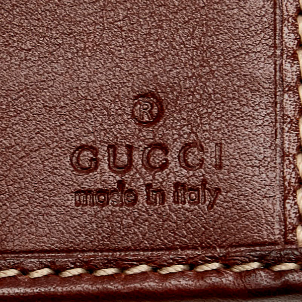 グッチ ホースビット 長財布 137375 ブラウン レザー レディース GUCCI 【中古】