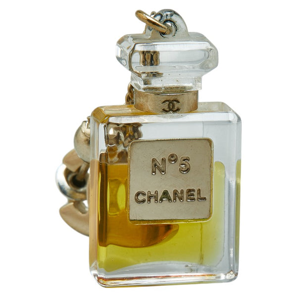 シャネル ココマーク 香水瓶 モチーフ パフューム ボトル ピアス ゴールド プラスチック メッキ レディース CHANEL 【中古】