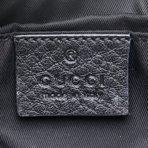 グッチ ソーホー ポーチ 小物入れ 308634 ブラック レザー レディース GUCCI 【中古】