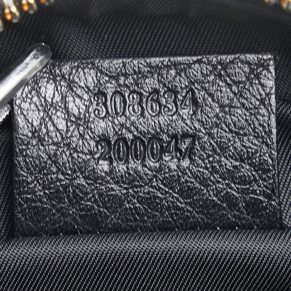 グッチ ソーホー ポーチ 小物入れ 308634 ブラック レザー レディース GUCCI 【中古】