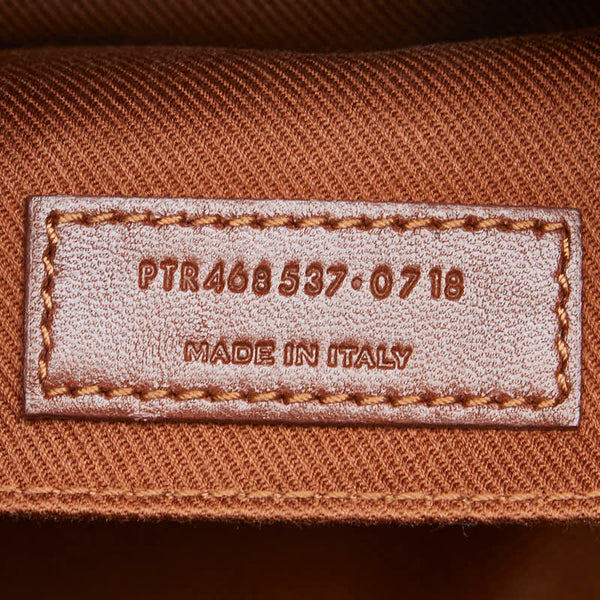 サンローラン ルー カサンドラ タッセル 斜め掛け ショルダーバッグ カメラバッグ 468537 ベージュ ブラウン ラフィア レザー レディース SAINT LAURENT 【中古】