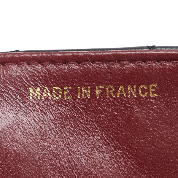 シャネル マトラッセ ココマーク チェーン ショルダーバッグ ブラック ラムスキン レディース CHANEL 【中古】