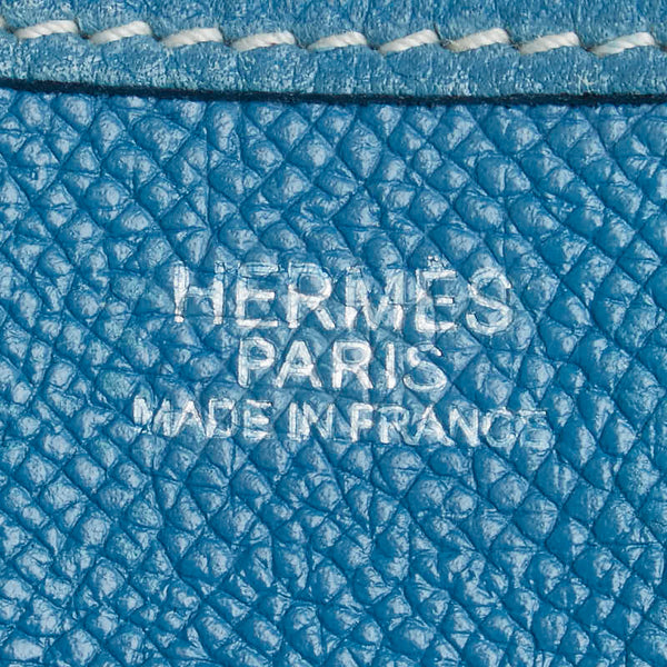 エルメス エヴリンGM ショルダーバッグ ブルージーン クシュベル レディース HERMES 【中古】