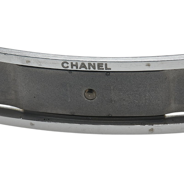 シャネル J12 8Pダイヤ 腕時計 H2569 クオーツ ブラック文字盤 セラミック ステンレススチール レディース CHANEL 【中古】