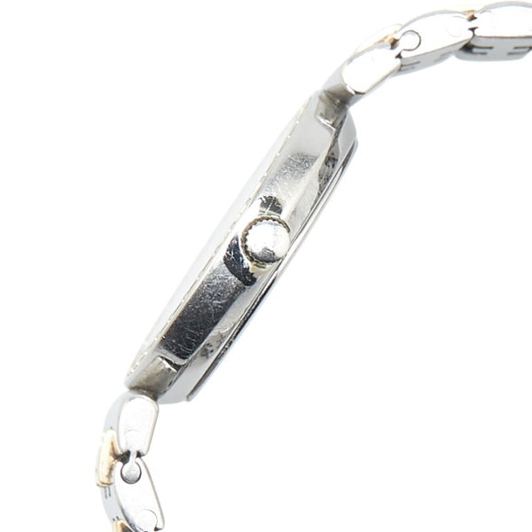 エルメス セリエ 腕時計 SE4.220 クオーツ ホワイト文字盤 ステンレススチール メッキ レディース HERMES 【中古】