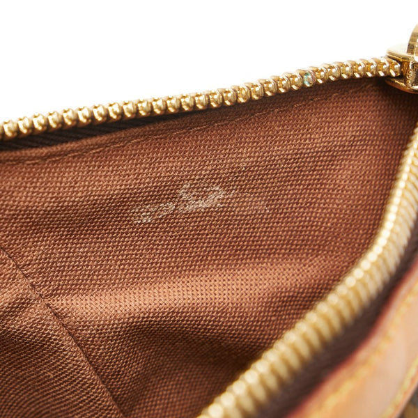 ルイ ヴィトン モノグラム ティヴォリGM ハンドバッグ ショルダーバッグ M40144 ブラウン PVC レザー レディース LOUIS VUITTON 【中古】