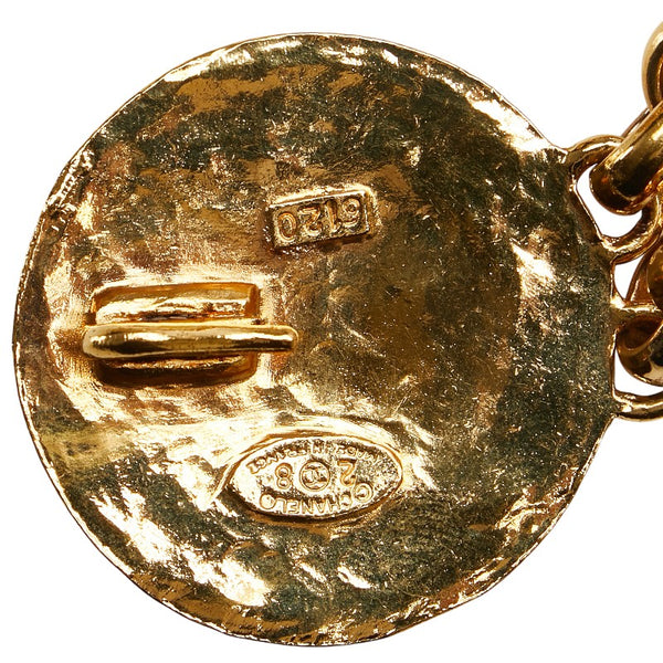 シャネル ココマーク チェーン ベルト ゴールド メッキ レディース CHANEL 【中古】