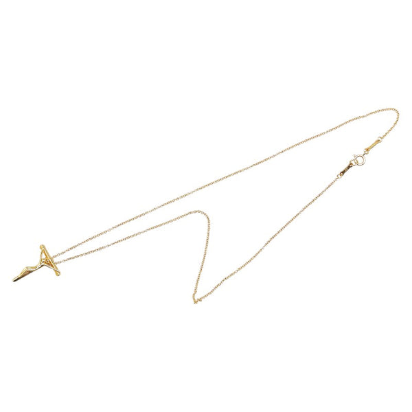 ティファニー ロザリオ ネックレス K18YG イエローゴールド レディース TIFFANY&Co. 【中古】
