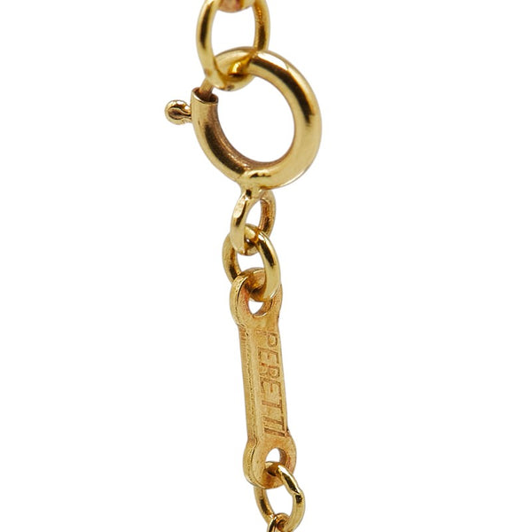 ティファニー ロザリオ ネックレス K18YG イエローゴールド レディース TIFFANY&Co. 【中古】