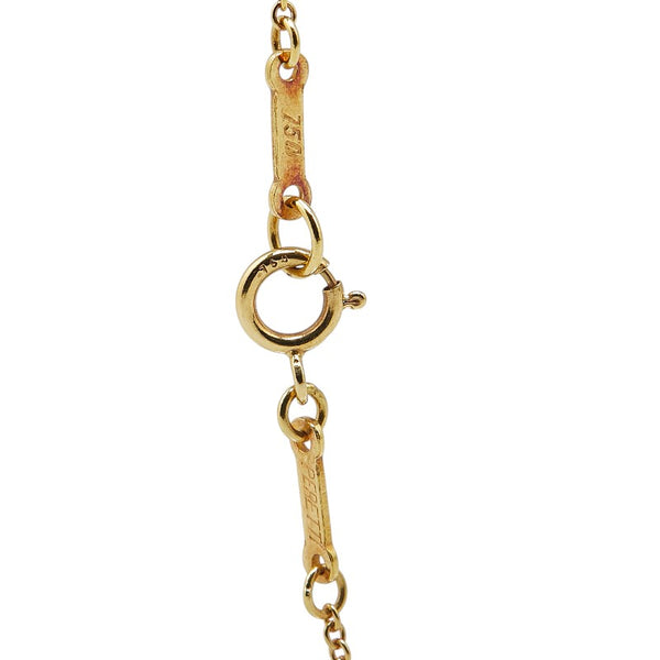 ティファニー ロザリオ ネックレス K18YG イエローゴールド レディース TIFFANY&Co. 【中古】