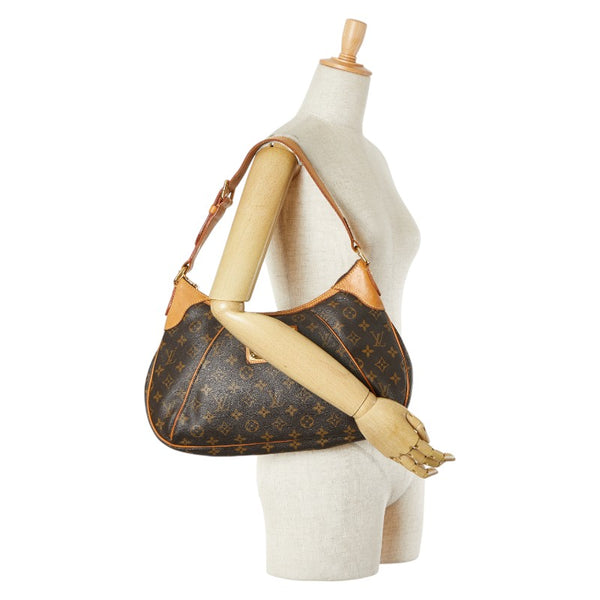 ルイ ヴィトン モノグラム テムズGM ワンショルダーバッグ ハンドバッグ M56383 ブラウン PVC レザー レディース LOUIS VUITTON 【中古】