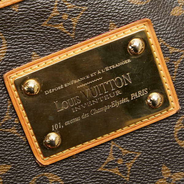ルイ ヴィトン モノグラム テムズGM ワンショルダーバッグ ハンドバッグ M56383 ブラウン PVC レザー レディース LOUIS VUITTON 【中古】