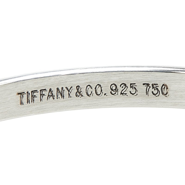 ティファニー フック＆アイ バングル SV925 シルバー K18YG イエローゴールド レディース TIFFANY&Co. 【中古】