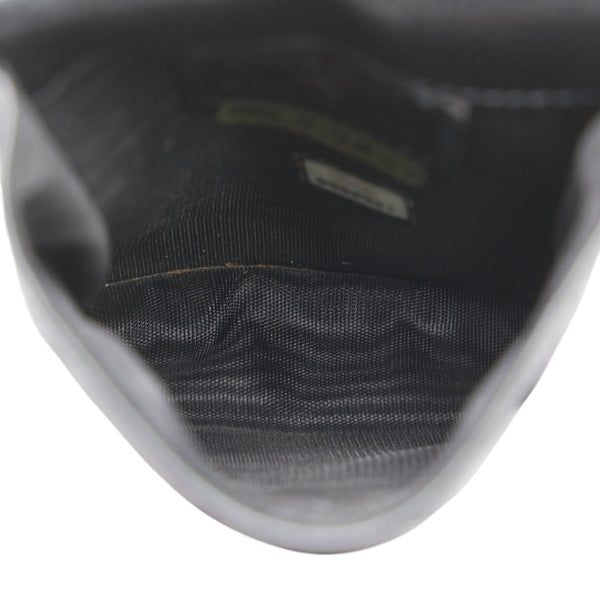 シャネル ココマーク シガレットケース ブラック キャビアスキン レディース CHANEL 【中古】