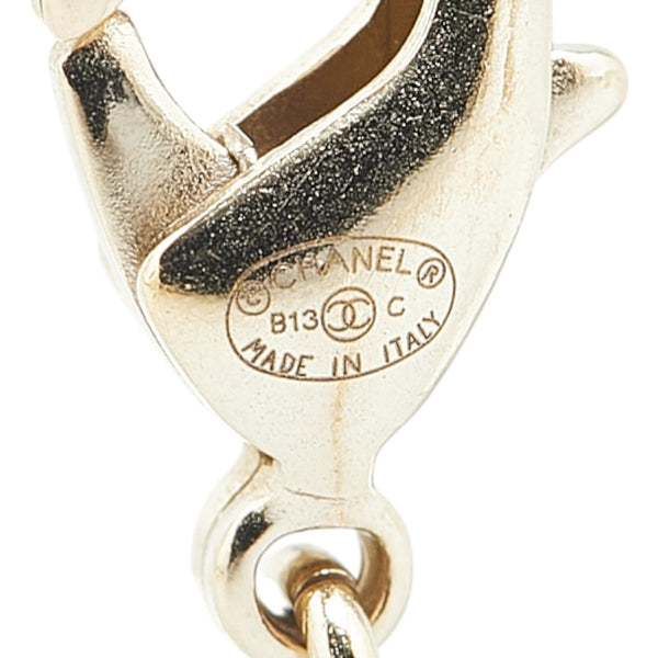 シャネル ココマーク フラワー モチーフ ネックレス ゴールド メッキ レディース CHANEL 【中古】