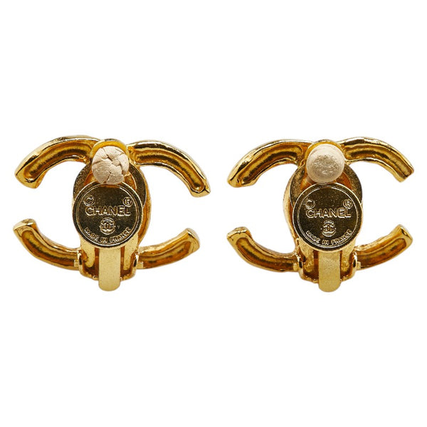 シャネル ココマーク イヤリング ゴールド メッキ レディース CHANEL 【中古】