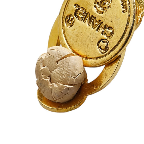 シャネル ココマーク イヤリング ゴールド メッキ レディース CHANEL 【中古】