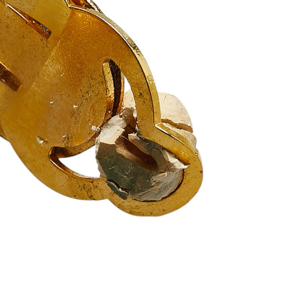 シャネル ココマーク イヤリング ゴールド メッキ レディース CHANEL 【中古】