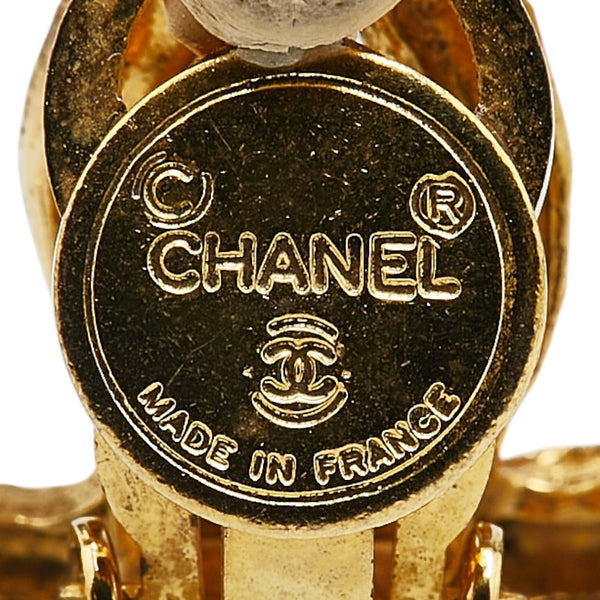 シャネル ココマーク イヤリング ゴールド メッキ レディース CHANEL 【中古】