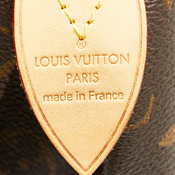 ルイ ヴィトン モノグラム モントグレイユGM ハンドバッグ M95566 ブラウン PVC レザー レディース LOUIS VUITTON 【中古】