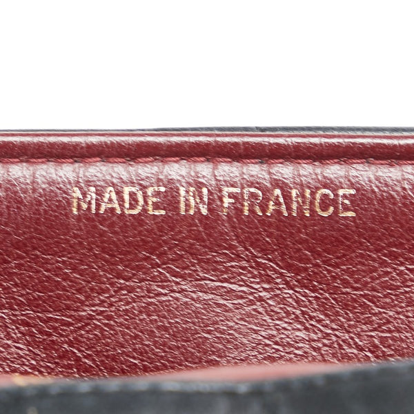 シャネル マトラッセ ココマーク チェーン ショルダーバッグ ハンドバッグ ブラック ラムスキン レディース CHANEL 【中古】