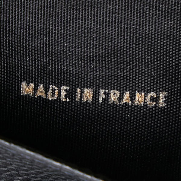 シャネル ココマーク 手帳カバー アジェンダ ブラック キャビアスキン レディース CHANEL 【中古】