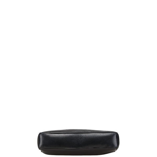 シャネル ココマーク チェーン トートバッグ ショルダーバッグ ブラック ラムスキン レディース CHANEL 【中古】