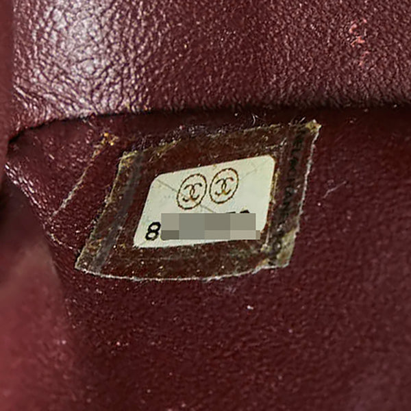 シャネル ココマーク ダブルフラップ デカマトラッセ30 チェーン ショルダーバッグ A58600 ブラック キャビアスキン レディース CHANEL 【中古】