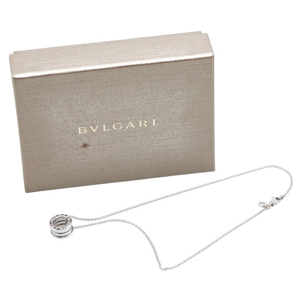 ブルガリ ビーゼロワン ネックレス K18WG ホワイトゴールド レディース BVLGARI 【中古】