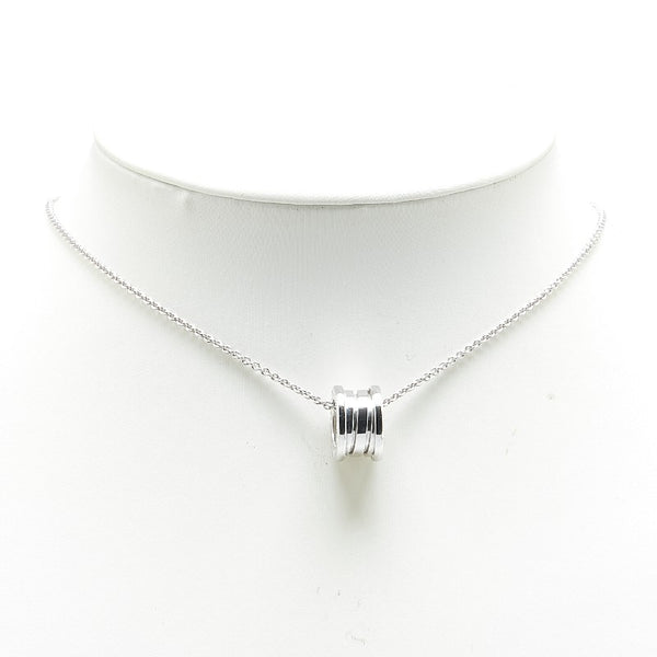 ブルガリ ビーゼロワン ネックレス K18WG ホワイトゴールド レディース BVLGARI 【中古】