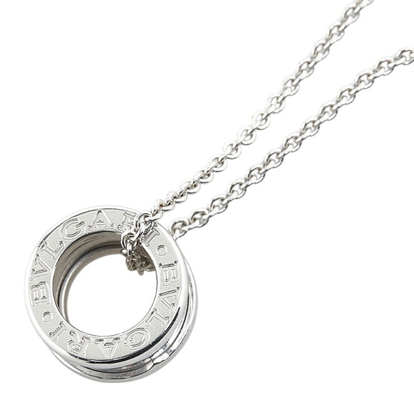 ブルガリ ビーゼロワン ネックレス K18WG ホワイトゴールド レディース BVLGARI 【中古】