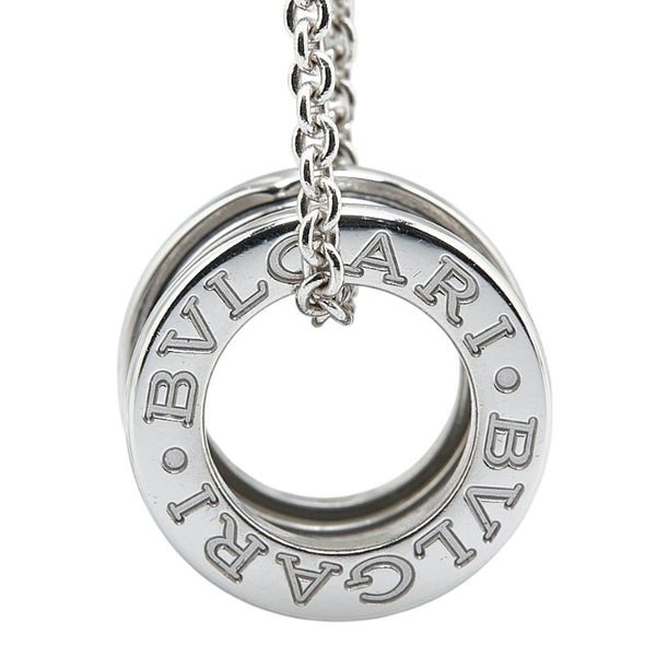 ブルガリ ビーゼロワン ネックレス K18WG ホワイトゴールド レディース BVLGARI 【中古】