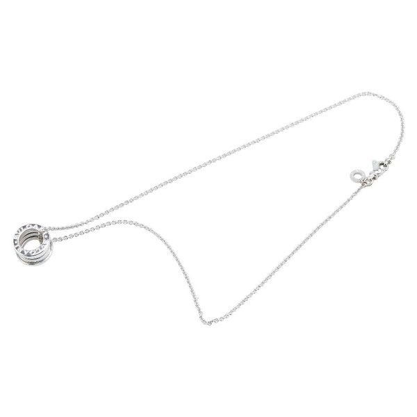ブルガリ ビーゼロワン ネックレス K18WG ホワイトゴールド レディース BVLGARI 【中古】