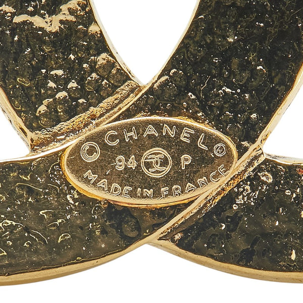 シャネル ココマーク ブローチ ゴールド メッキ レディース CHANEL 【中古】