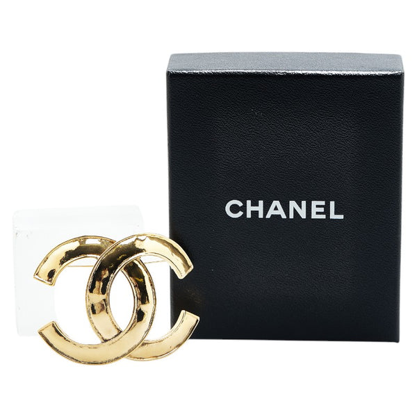 シャネル ココマーク ブローチ ゴールド メッキ レディース CHANEL 【中古】