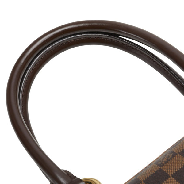 ルイ ヴィトン ダミエ サレヤPM トートバッグ ハンドバッグ N51183 ブラウン PVC レザー レディース LOUIS VUITTON 【中古】