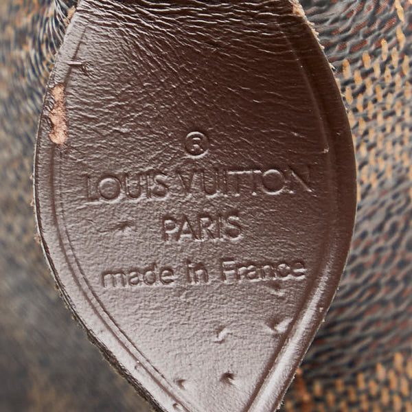ルイ ヴィトン ダミエ サレヤPM トートバッグ ハンドバッグ N51183 ブラウン PVC レザー レディース LOUIS VUITTON 【中古】