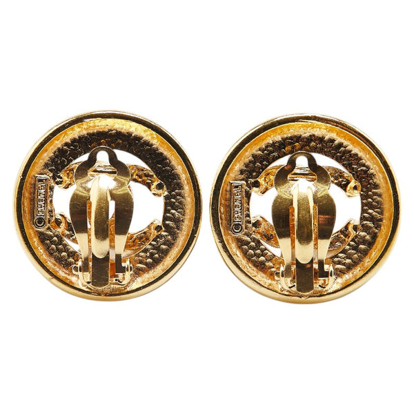 シャネル ココマーク イヤリング ゴールド メッキ レディース CHANEL 【中古】