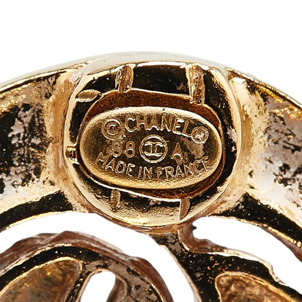 シャネル ヴィンテージ ココマーク イヤリング ゴールド メッキ レディース CHANEL 【中古】