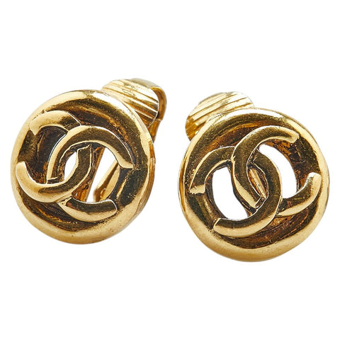 シャネル ココマーク カフスイヤリング ゴールド メッキ レディース CHANEL 【中古】