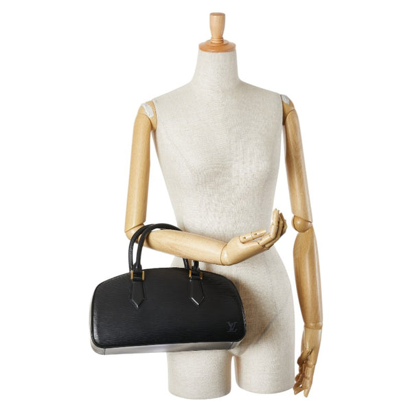 ルイ ヴィトン エピ　 ジャスミン ハンドバッグ M52782 ノワール ブラック レザー レディース LOUIS VUITTON 【中古】