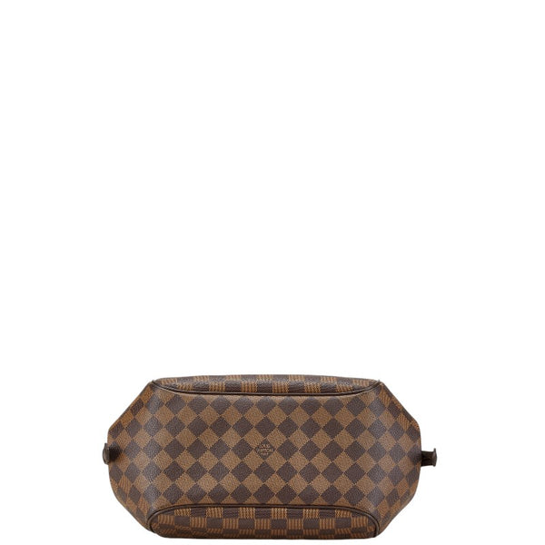 ルイ ヴィトン ダミエ ベレムMM ハンドバッグ N51174 ブラウン PVC レザー レディース LOUIS VUITTON 【中古】